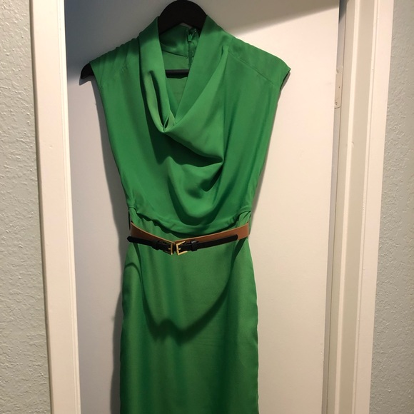 ted baker emerald green dress